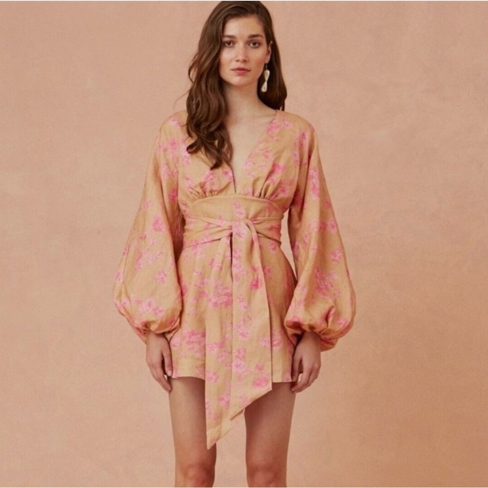 Keepsake Floral Jumpsuits Romper size S/4